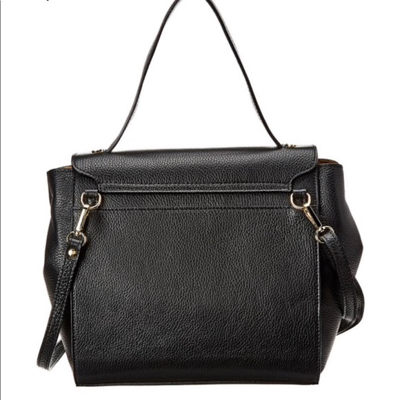 Georgia Costa Farrah Black Leather Shoulder Bag - Picture 4 of 7